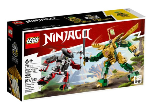 Lego Ninjago Meca De Combate Ninja Evo De Lloyd 71781