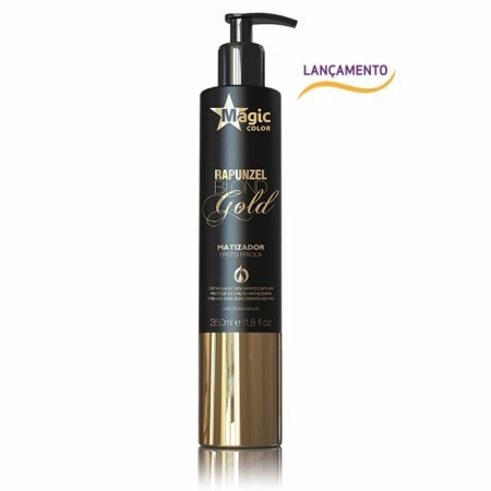 Matizador Rapunzel Blond Gold - 350ml Magic Color + Frete