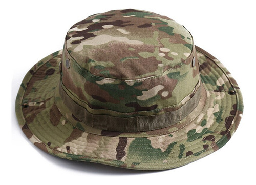 A Sombreros Tipo Pescador De Camuflaje Militar Multicam