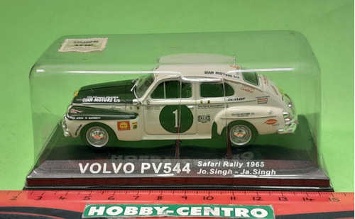 Ixo 1/43 Volvo Pv544 Safari Rally 1965 J. Singh 