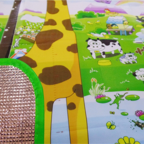 Imagem 2 de 2 de Tapete Infantil Termico Impermeável 180x115cm Portátil