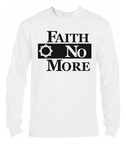 Polera Ml Faith No More Logo Rock Abominatron