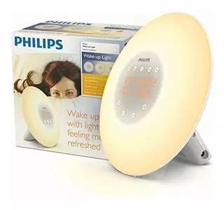 Philips Wake-up Light Alarm Clock With Sunrise Simulation,