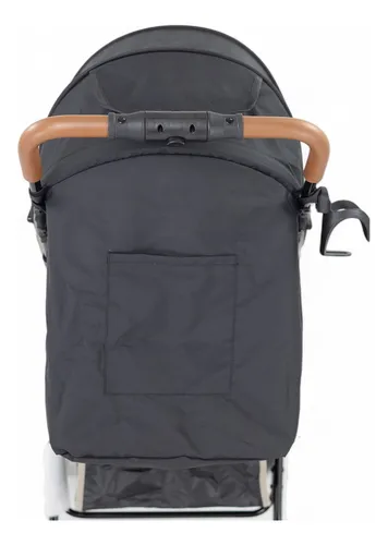 Coche de Paseo Bebesit Mónaco Reclinable Plegable Liviano Beige Negro