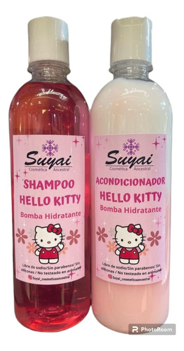 Shampoo + Acondicionador Bomba Hidratante Kitty