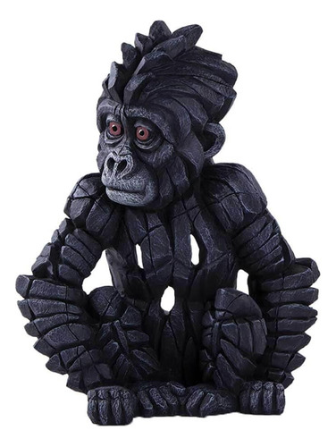 Edge Sculpture Gorilla Animal Figurine, 9.25 Pulgadas, ...