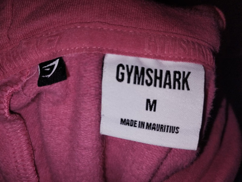 Sudadera Hoodie Gymshark Dama Talla M Color Rosa (Usado)