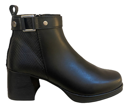 Bota De Mujer Cuero Cómoda Canchera Art Bogg. Marca Citadina