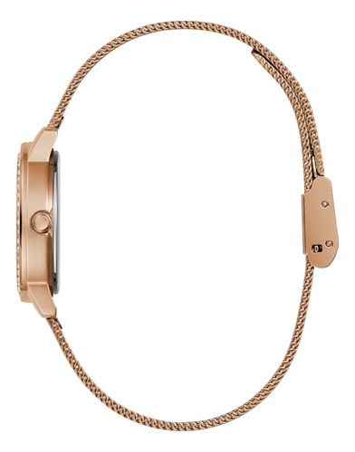 Reloj Para Mujer Guess Melody Oro Rosa Fondo Blanco