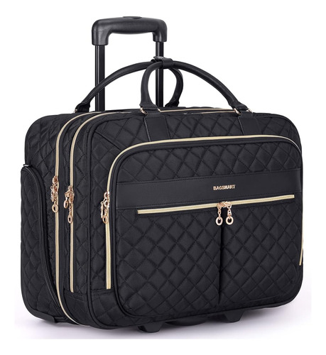 Bagsmart Rolling Laptop Bag Women, Rolling Briefcase Para Mu