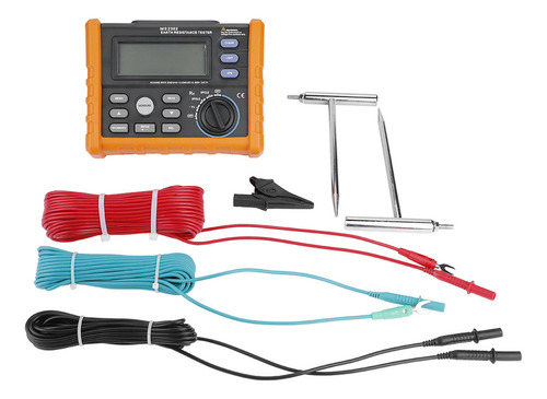 Medidor De Resistencia Terrestre Pico Ms2302 Digital 0 ~ 4k