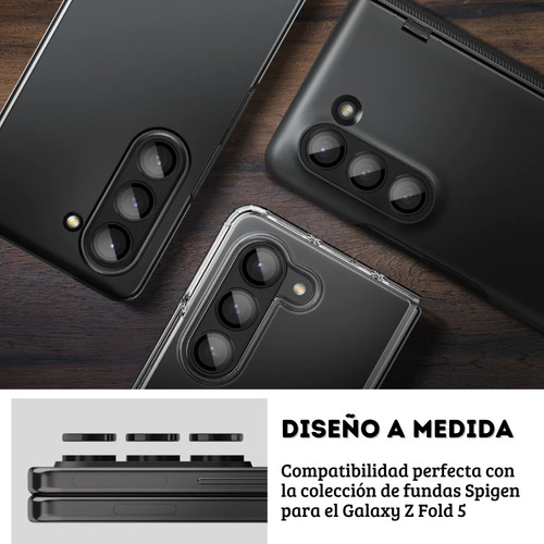 Templado Cámara Para Samsung Z Fold 5 Spigen Optik Pro
