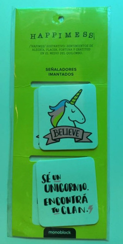 Imagen 1 de 1 de Marca Páginas Libros: Imantados