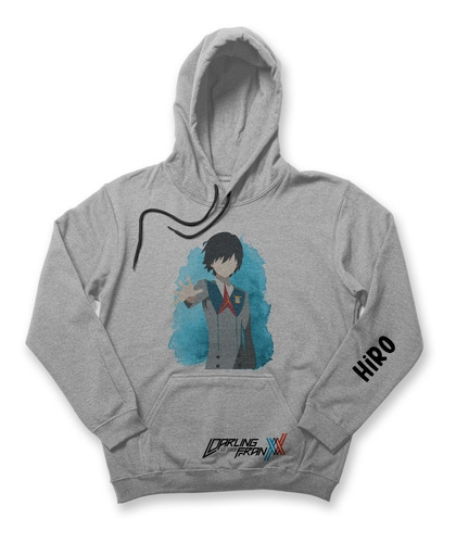 Sudadera Hoodie Darling In The Franxx Hiro Anime Unisex 