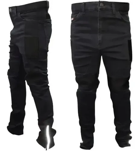 Pantalon Moto Jean Protecciones Alter En Teo Motos