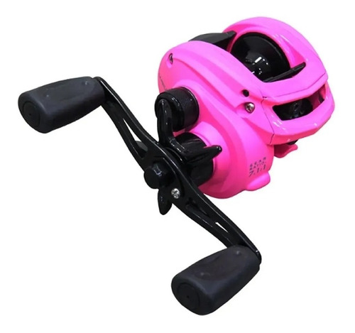 Carretilha Montana Rosa Pink 10 Rolamentos Maruri Drag 6,5kg Lado da manivela Direito