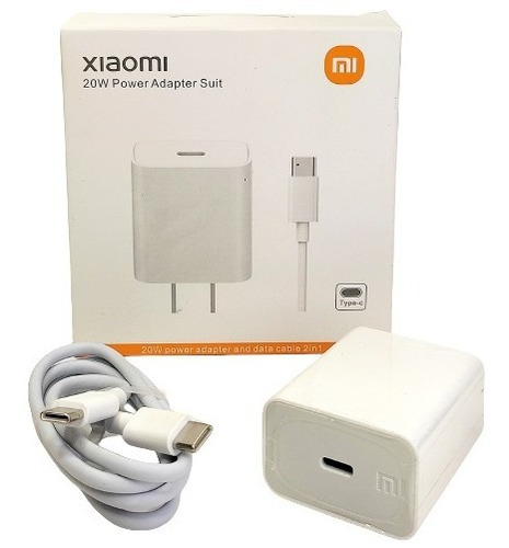 Cargador Rapido + Cable Tipo-c Xiaomi 3a 20w Original Tienda