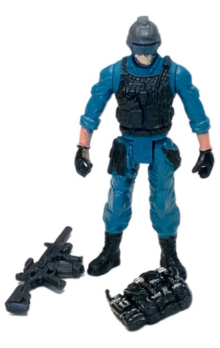 Warwolf Soldado Muñeco Articulado Tipo Gijoe Figura Accion D