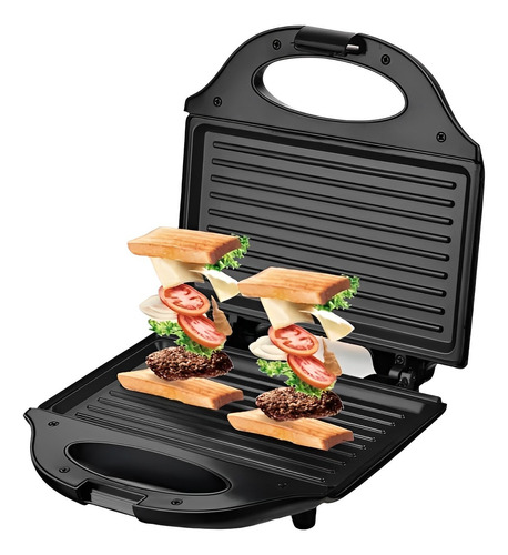 Plancha Sandwichera Grill Electrica Tostador Pan Multiuso