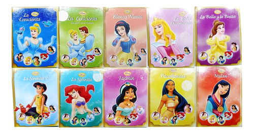 Colección De Cuentos De Las Princesas De Disney