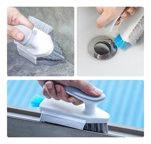 5 Ultimate Grime Fighter Bathroom Scrubbing Brushes 5 Pcs