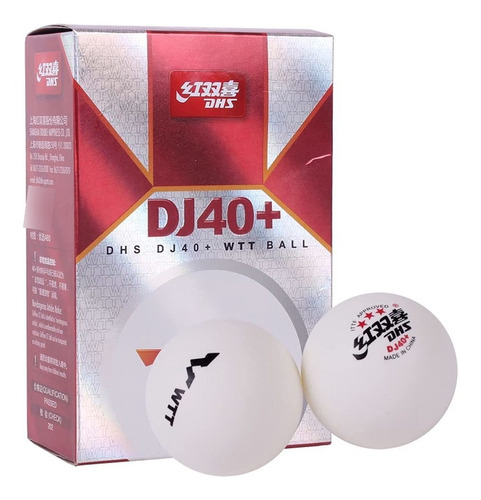 Dhs Abs Dj40+ 3 Estrella Wtt Pelota Tenis Mesa Utilizada 6