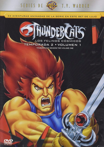 Thundercats Los Felinos Cosmicos Temporada 2 Volumen 1 Dvd