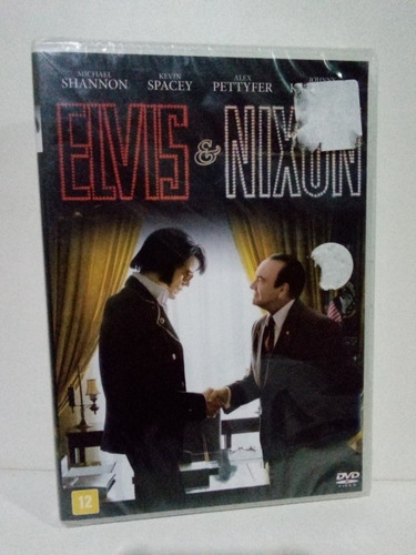 Dvd Elvis & Nixon, Lacrado