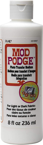 Mod Podge Photo Transfer Medium (8-ounce), Cs15067