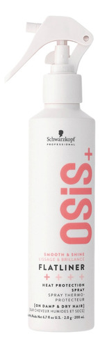 Termoprotetor Schwarzkopf Osis Flatliner 200ml em spray Schwarzkopf Professional Osis