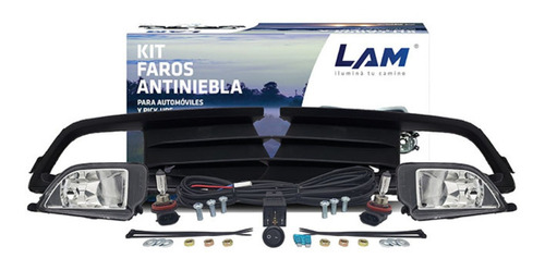 Kit Completo Luces Antiniebla Vw Saveiro G6 Negra 2013 2014