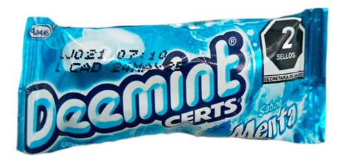 Caramelo Suave Confitado Deemint Adams Sabor Menta 5.6g