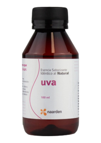 Esencia De Uva Hidroalcoholica Naarden Natural Frasco X100ml