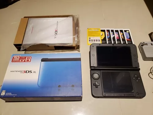 3DS XL Azul, Sem Caixa