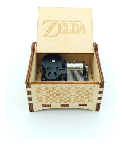 Caja Musical Zelda M1 Cuerda Gamer De Colección