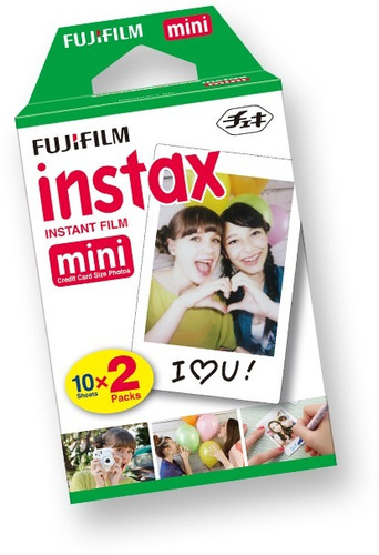 Fujifilm Rollo Repuesto Fotografico Films Instax Mini X 20 