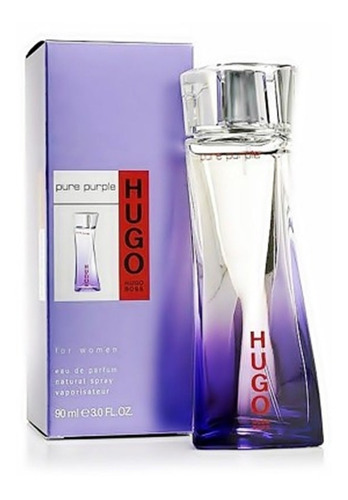 Perfume Hugo Pure Purple Edp 90ml Dama 100% Original