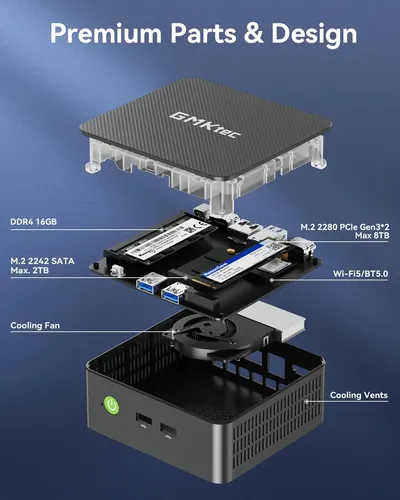 Mini Pc Gmktec G3s Intel N95 16gb Ram 512gb Ssd Wifi 5 | MercadoLivre