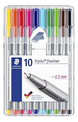 Bolígrafo Staedtler Gel Triplus Fineliner Con Punta De 0,3 M