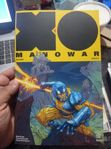 Cómic Valíant En Inglés X-o Manowar Soldier No.1  13