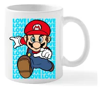 Comprar Tazas De Pareja Mario Bros Y Princesa Peach 2 Tazas