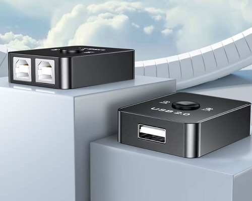 Switch Kvm Usb 3.0 Para Compartir Impresora Periféricos