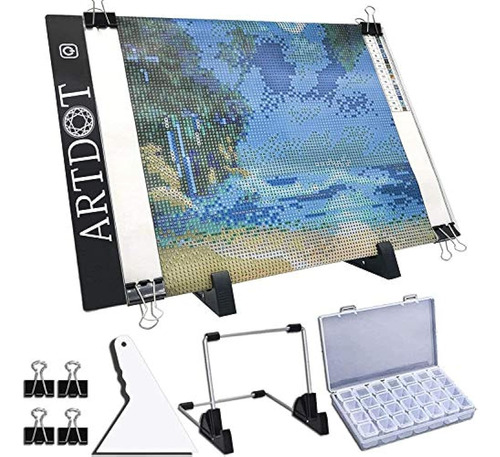 Almohadilla De Luz Led Artdot A4 Para Pintura De Diamante, K