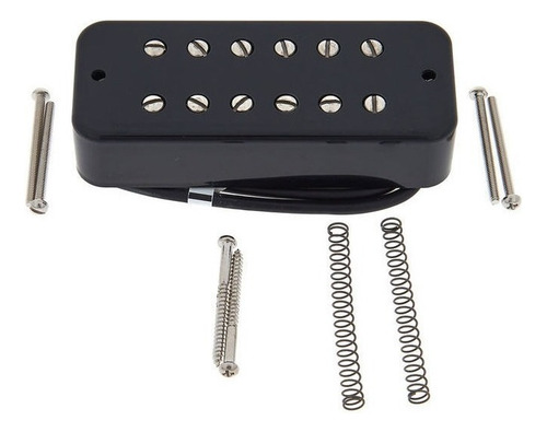 Pastilla Soapbar Virtual P90 Negro, Dimarzio Dp169 Blk