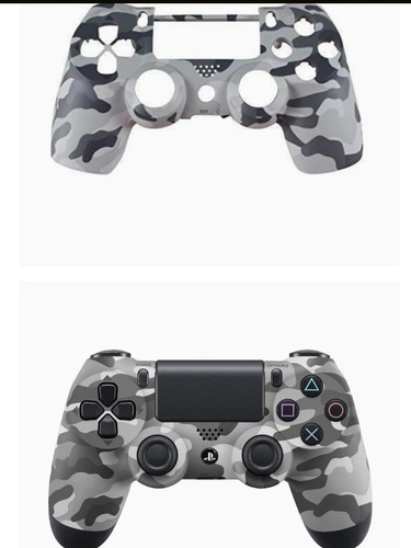 Imagen 2 de 2 de Carcasa Superior Para Joystick Ps4 Camuflada