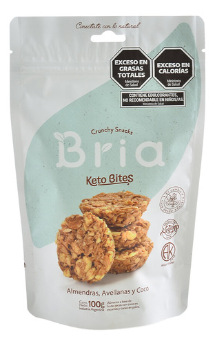 Snack Bria Keto - Almendras, Avellanas Y Coco