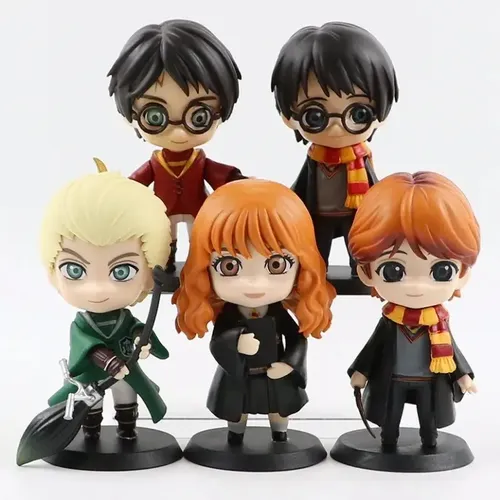 Bonecos Harry Potter 10cm Kit 5 Personagens | MercadoLivre
