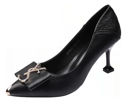 Zapatos Stilettos Taco Medio Mujer MercadoLibre