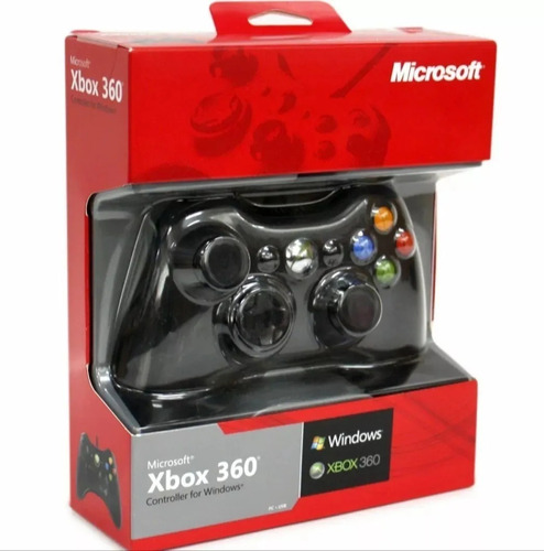 Control Xbox 360 - Pc Alambrico Analogos Ergonomico