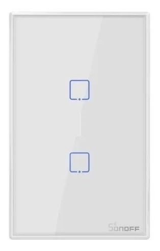 Interruptor Sonoff Touch Tx Wifi 2 Canal Google Home Y Alexa